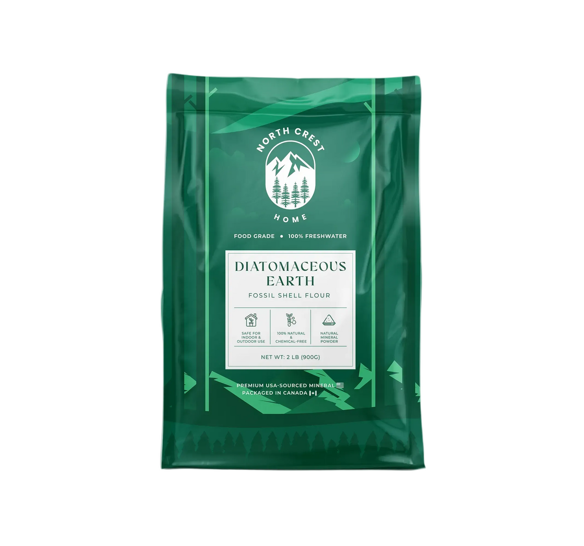 North Crest Home Diatomaceous Earth, 2lb pouch